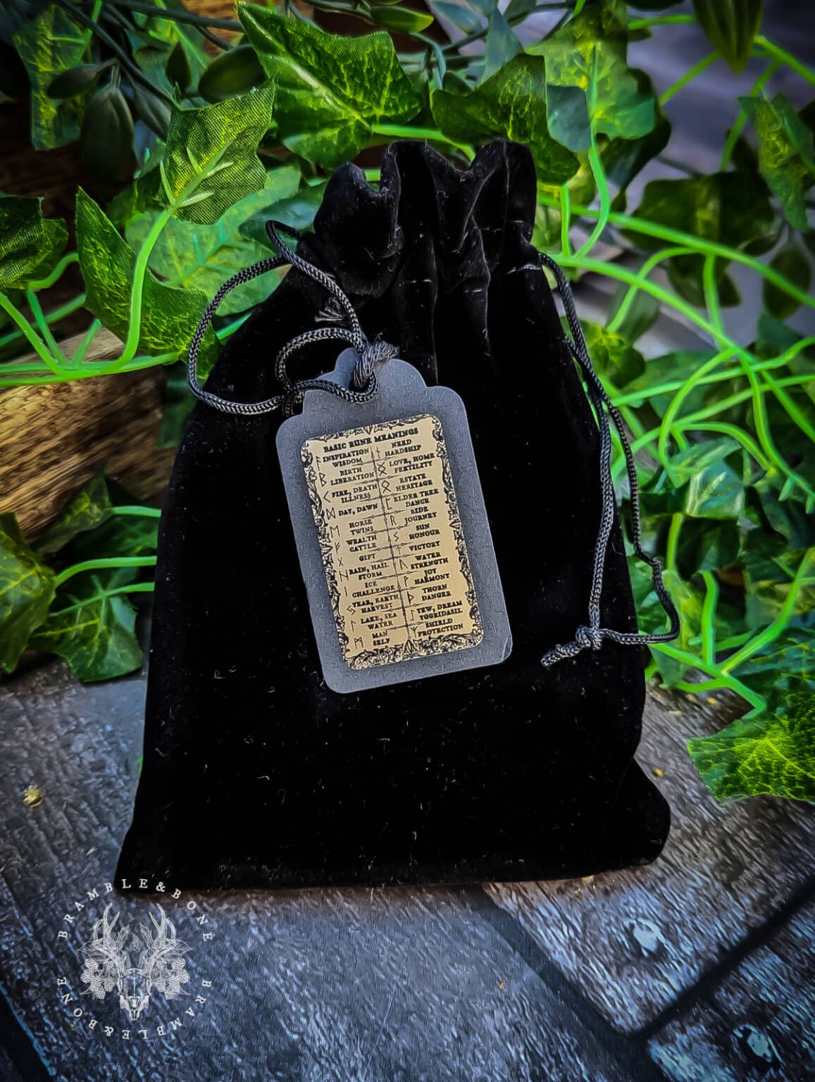 Runes- Tigers Eye - Bramble & Bone