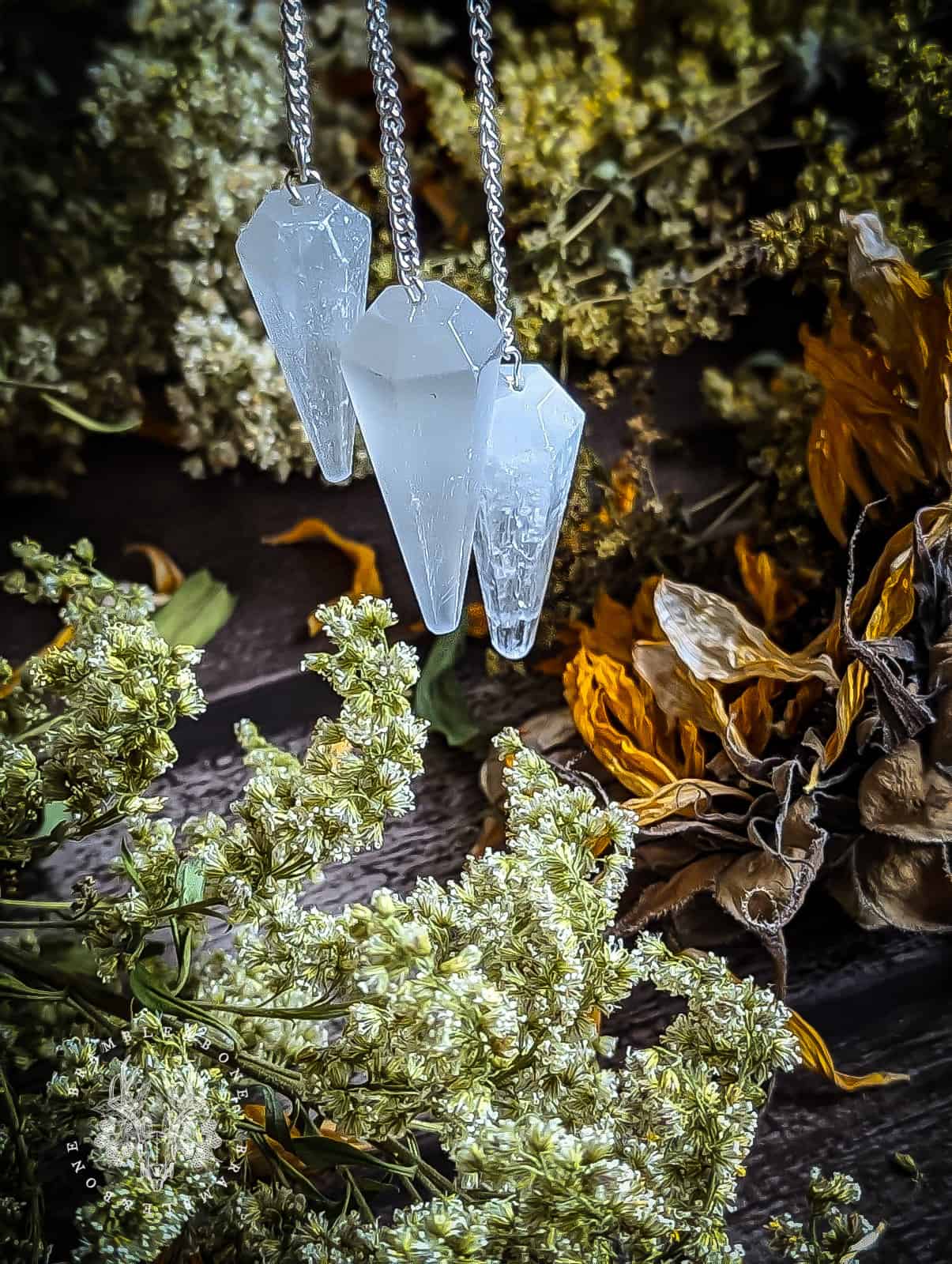 Selenite Pendulum - Image 3