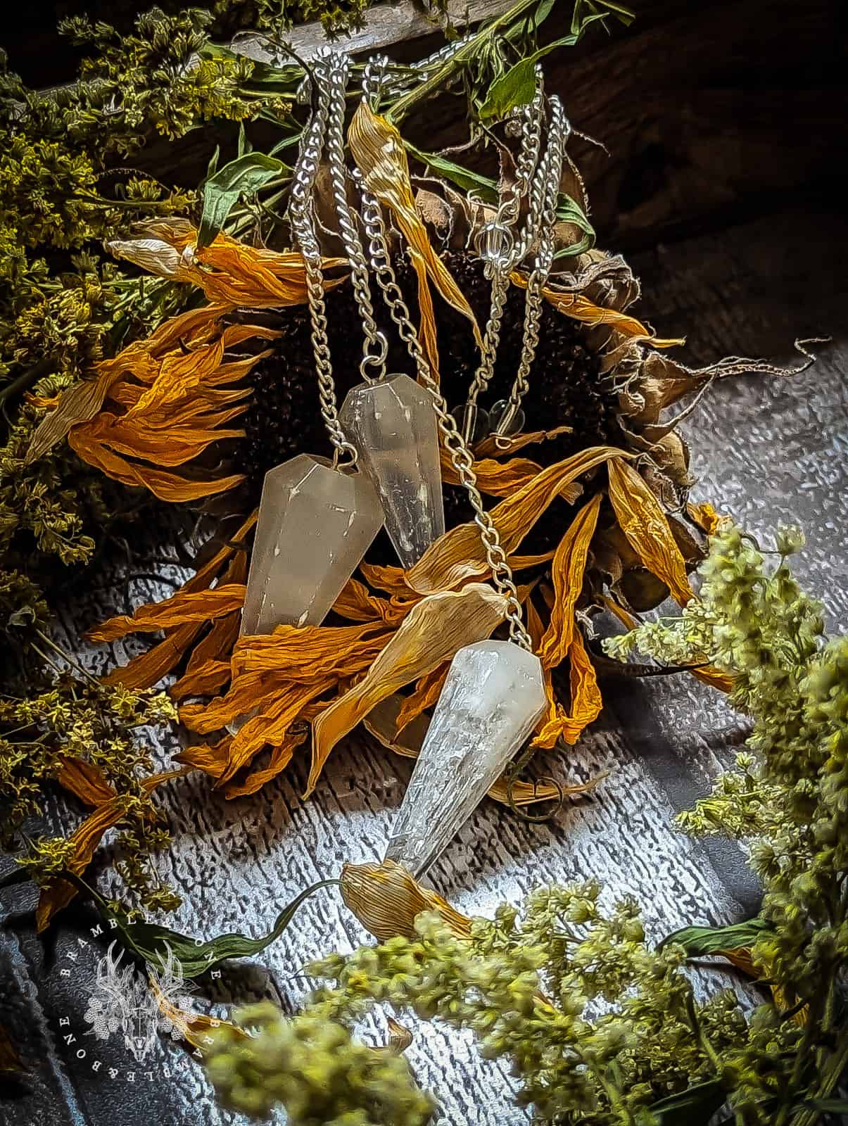 Selenite Pendulum - Image 4