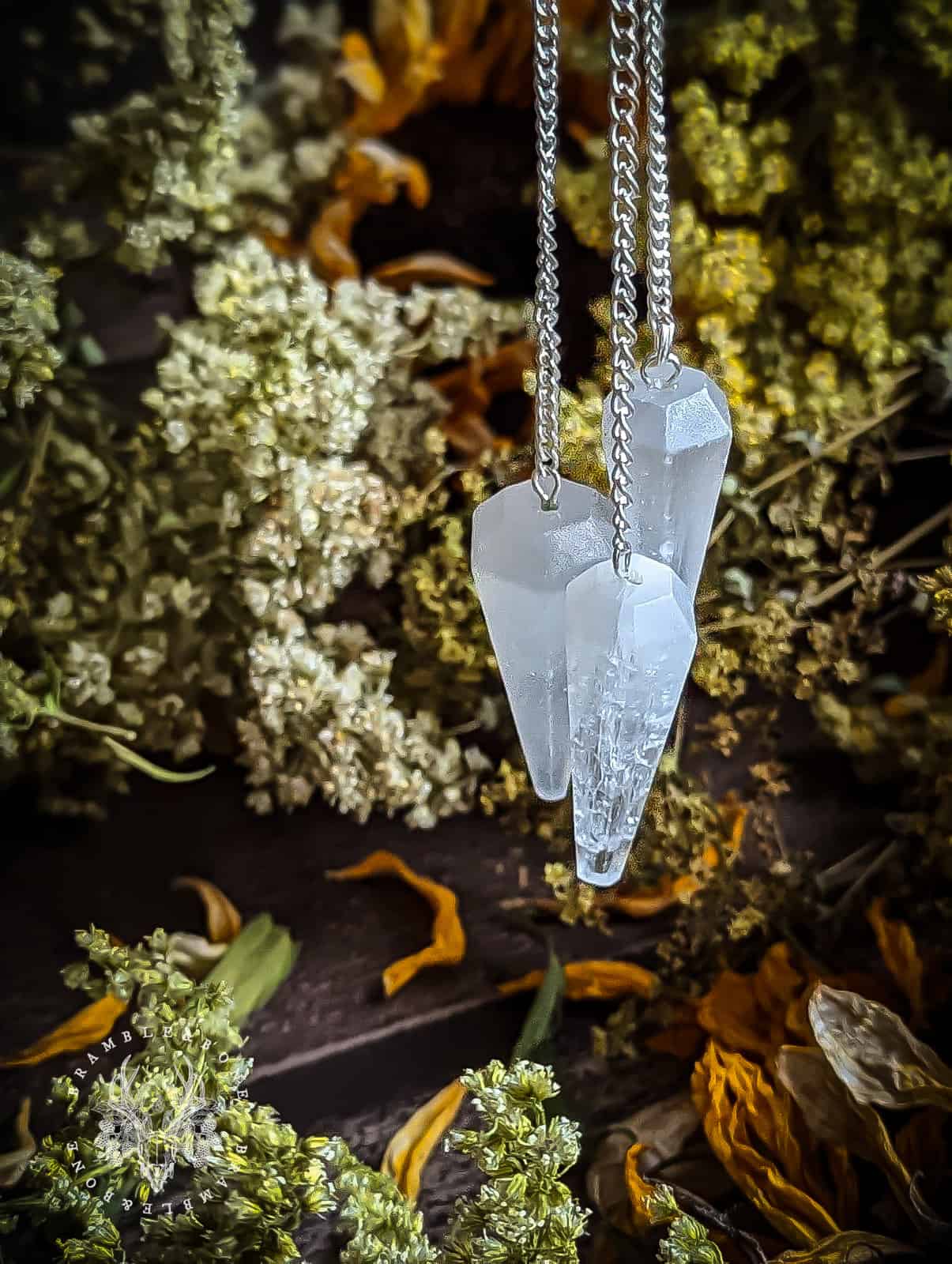Selenite Pendulum - Image 8