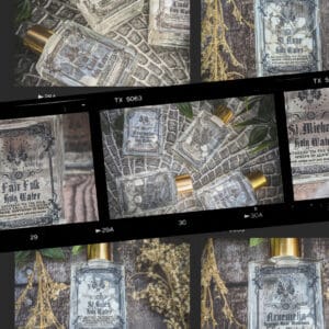 15% off- Set of 5 Holy Waters
